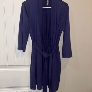 Gilligan & O’Malley Deep Purple Robe